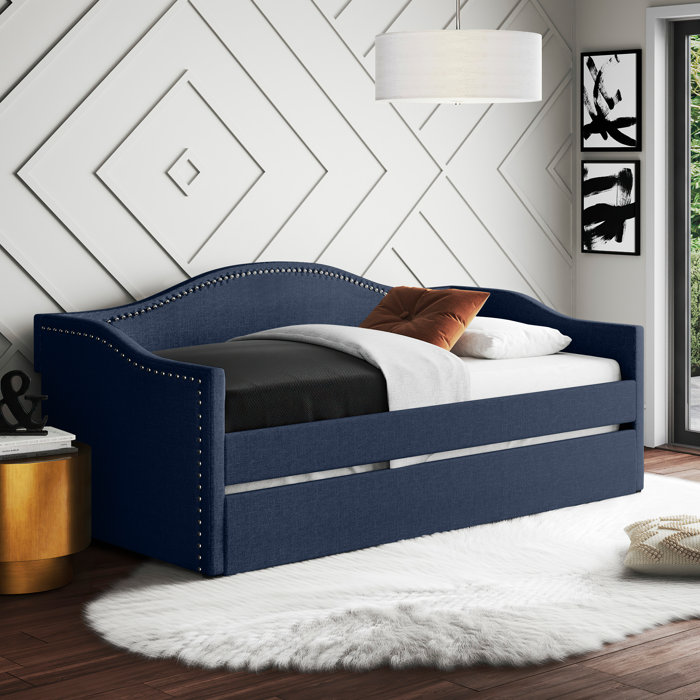 Mercury Row® Alisha Upholstered Daybed with Trundle & Reviews Wayfair